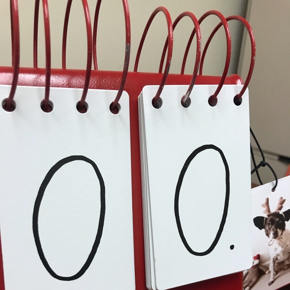 Rae Dunn Days Til Christmas Flip Calendar - Picture 3 of 3